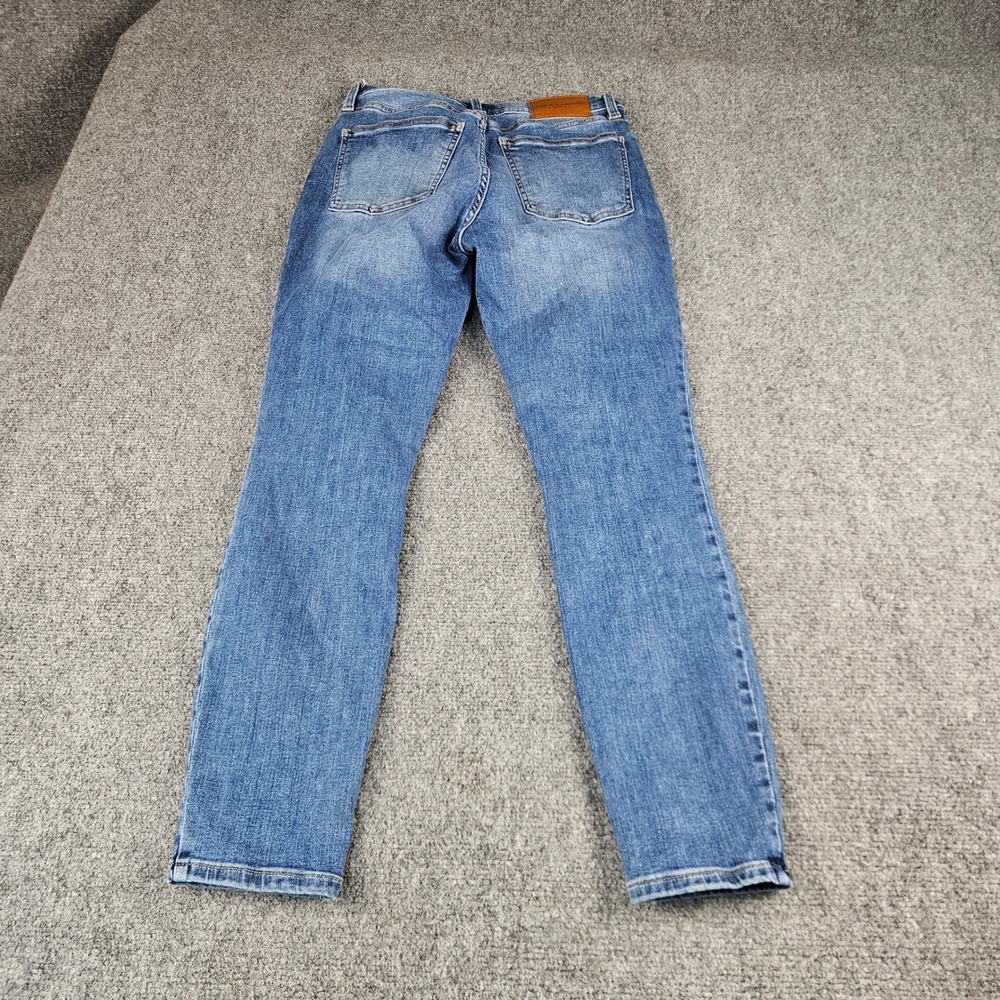 Lucky Brand Ava Mid Rise Skinny Ankle Jeans Medium Wash Blue Size 6/28 - Picture 9 of 10